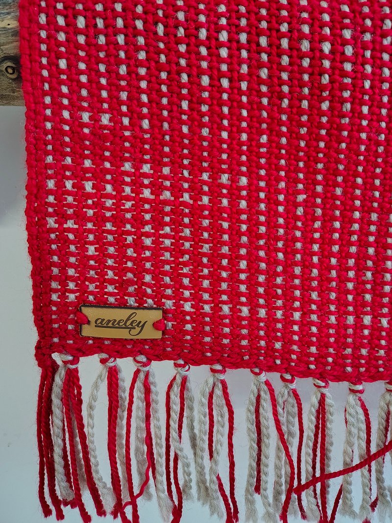 Pashminas Colicura tejidas en telar artesanales